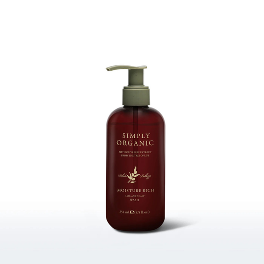 Simply Organic Moisture Rich Hair and Scalp Wash (251ML)